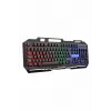 Işıklı Oyuncu Q Klavye Mouse Seti Siyah Gaming Oyuncu Klavye