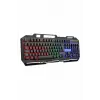 Işıklı Oyuncu Q Klavye Mouse Seti Siyah Gaming Oyuncu Klavye