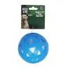 Işıklı Üçgen Desenli Plastik Top Köpek Oyuncağı 7,5 Cm Mi