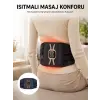 Isıtmalı Bel ve Bacak Masaj Kemeri Vücut Destekli