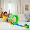 J91 Hot Wheels  Trucks Mutant Kaosu Çemberde Yarış Oyun Seti