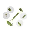 Jade Roller ve Gua Sha Taşı Yüz Bakım Masaj Seti