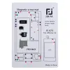 JIAFA JF-870 iPhone 11 Pro Max Mıknatıslı Çalışma Hasırı Vida Gostergeli-(5775)