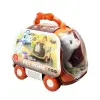 JND-6801 Taşıma Araba Çantalı Hareketli Pilli Kedi Set -Eco Lounge