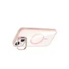 Joko  İphone 13 Remim Lensli Magsafe Standlı Kapak - Pembe
