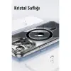 Joko İphone 14 Pro Kılıf Crystal Magsafe Kapak - Siyah