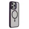 Joko  İphone 14 Pro Kılıf  Lens Magsafe Standlı Kapak - Derin Mor