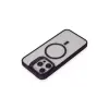 Joko  İphone 14 Pro Kılıf  Lens Magsafe Standlı Kapak - Derin Mor