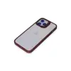 Joko  İphone 14 Pro Kılıf  Lens Standlı Kapak - Bordo