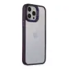 Joko  İphone 14 Pro Kılıf  Lens Standlı Kapak - Mor