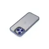 Joko  İphone 14 Pro Kılıf  Lens Standlı Kapak - Sierra Blue
