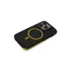 Joko  İphone 14 Pro Max Kılıf Rky Magsafe Kapak - Siyah-sarı