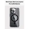 Joko  İphone 15 Pro Max Kılıf Crystal Magsafe Kapak - Şeffaf