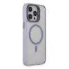 Joko  İphone 15 Pro Max Kılıf  Lens Magsafe Standlı Kapak - Lila