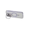 Joko  İphone 15 Pro Max Kılıf  Lens Magsafe Standlı Kapak - Pudra