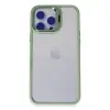 Joko  İphone 15 Pro Max Kılıf  Lens Standlı Kapak - Yeşil