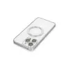 Joko  İphone 15 Pro Max Kılıf Metal Bumper Magneticsafe Kapak - Gri
