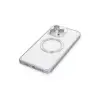 Joko  İphone 15 Pro Max Kılıf Metal Bumper Magneticsafe Kapak - Gri