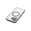 Joko  İphone 15 Pro Max Kılıf Metal Bumper Magneticsafe Kapak - Lacivert