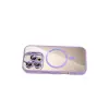 Joko  İphone 16 Pro Max Remim Lensli Magsafe Standlı Kapak - Lila