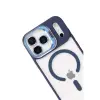 Joko  İphone 17 Pro Max Remim Lensli Magsafe Standlı Kapak - Lacivert