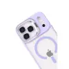 Joko  İphone 17 Pro Remim Lensli Magsafe Standlı Kapak - Lila