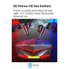 K98 Pro Oyuncu HD Ses Mikrofonlu Işıklı Metal Kasa iOS Android Uyumlu Bluetooth Kablosuz Kulaklık