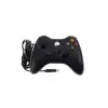 Kablolu joystick siyah Xbox 360 uyumlu hızlı şarj destekli bluetoothsuz garantisiz