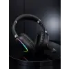 Kablosuz Bluetooth 5.0 Kulaklık RGB Işıklı Tasarım