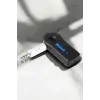 Kablosuz Bluetooth Aux Araç Kiti Siyah Hafıza Kartlı