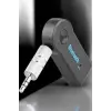 Kablosuz Bluetooth Aux Araç Kiti Siyah Hafıza Kartlı