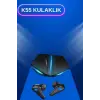 Kablosuz Bluetooth Bağlantılı Kulaklık ve Dokunmatik Ekran Akıllı Saat Arama Cevaplama
