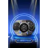 Kablosuz Bluetooth Bağlantılı Kulaklık ve Dokunmatik Ekran Akıllı Saat Arama Cevaplama