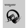 Kablosuz Bluetooth Kulak Üstü Kulaklık Kristal Ses Kalitesi ve Ergonomik Yapı