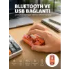 Kablosuz Bluetooth Mouse Şık ve Sessiz Ofis Tasarımı Yeni Nesil