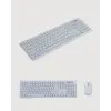 Kablosuz Klavye ve Mouse Seti - Ergonomik Tasarım Sessiz Kullanım Geniş Uyumluluk