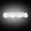 Kablosuz Parlak Banyo Stüdyo Makyaj Aynası Işığı Pilli Vantuzlu Taşınabilir 4 Led Ampul Bx40