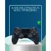 Kablosuz PS4 Oyun Kolu Çift Motor Titreşimli Uzun Bataryalı