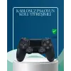 Kablosuz PS4 Oyun Kolu Çift Motor Titreşimli Uzun Bataryalı