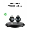Kablosuz Şarjlı Bluetooth Görüşmeli Akıllı Saat – Android & iOS Uyumlu