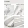 Kadın Kısa Kol Yazlık Tişört Bisiklet Yaka Baskılı Oversize T-Shirt - Beyaz