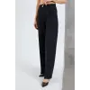 Kadın Beli Lastikli Pzzo Pantolon
