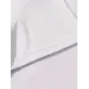 Kadın Kahve Desen Baskılı Tişört Kısa Kol Bisiklet Yaka Oversize T-Shirt - Beyaz