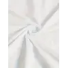 Kadın T-Shirt Ördek Baskılı Bisiklet Yaka Kısa kol Tişört - Beyaz