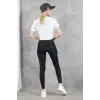 Kadın Tül Detay Tayt