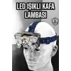 Kafa Lambası Hafif ve Esnek Çift Anahtarlı Far Led Işık