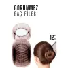 KAHVE Saç Filesi Görünmez 12 ADET 720099