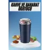 Kahve ve Baharat Öğütücü Kolay Temizlenebilir Paslanmaz Çelik Taşınabilir