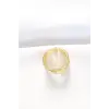 Kalın Gold Renk Ayarlanabilir Yüzük 5886