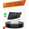 Kalın Kumaşlı Ön Cam Güneşliği – Solmaz Deforme Olmaz Uzun Ömürlü